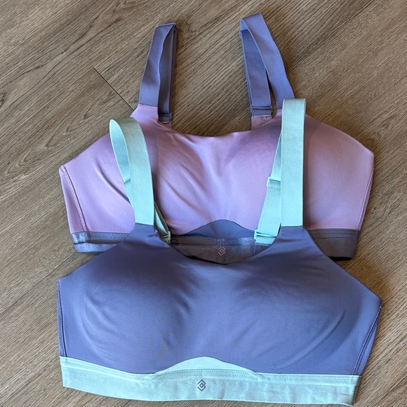 ThirdLove Other - ThirdLove Kinetic Adjustable Sports Bra Set of 2, Lilac Blush & Midnight Blue